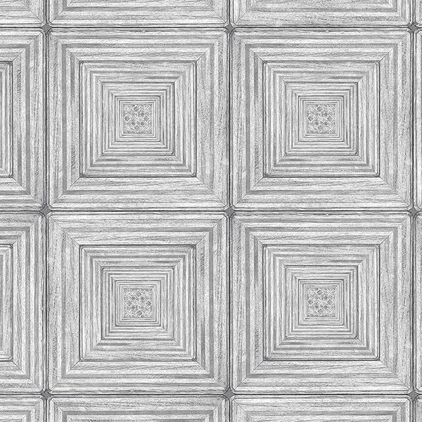 Patton Wallcoverings MH36527 Manor House Parquet Wallpaper